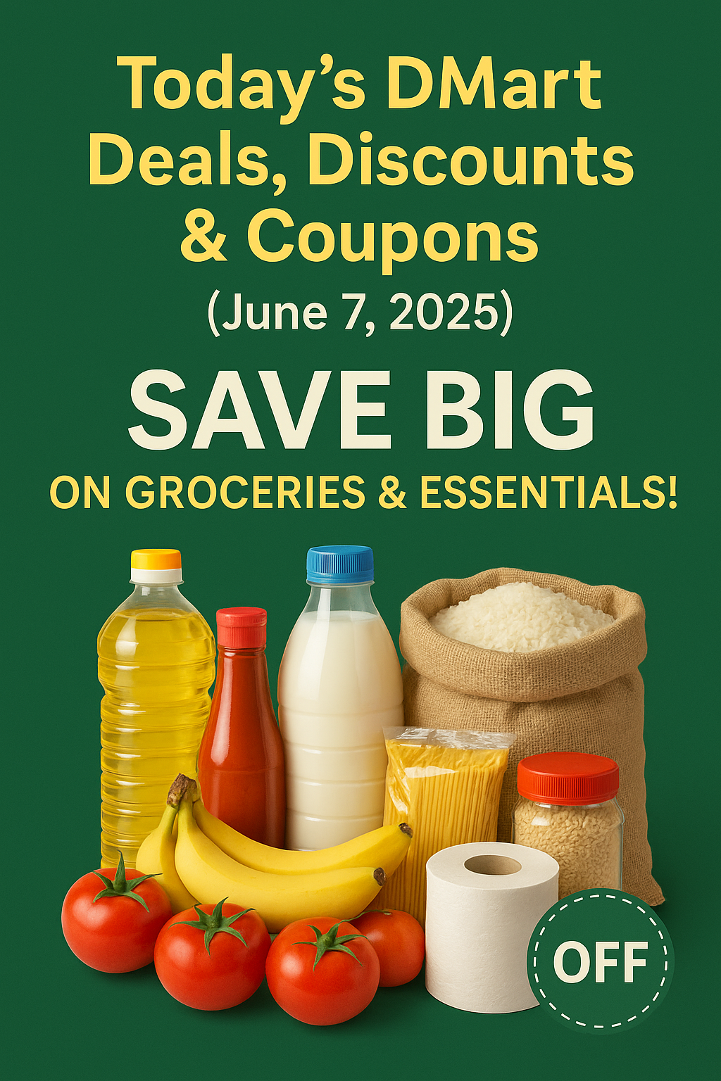 Today’s DMart Deals, Discounts & Coupons – Save Big on Groceries & Essentials!