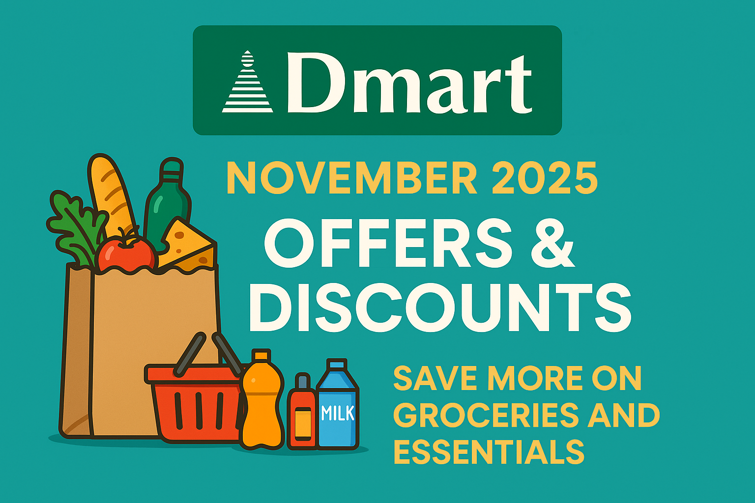 Today’s Dmart Offers & Discounts (Nov 2025): Save More on Groceries and Essentials